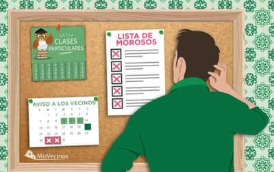 Morosidad en la comunidad de propietarios: ¿se puede colgar la lista de vecinos morosos?