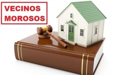 ¿Cuál es el procedimiento para reclamar deudas a un vecino moroso?