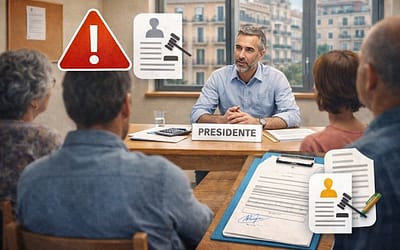 Qué ocurre si el presidente actúa sin autorización de la junta en una comunidad de propietarios